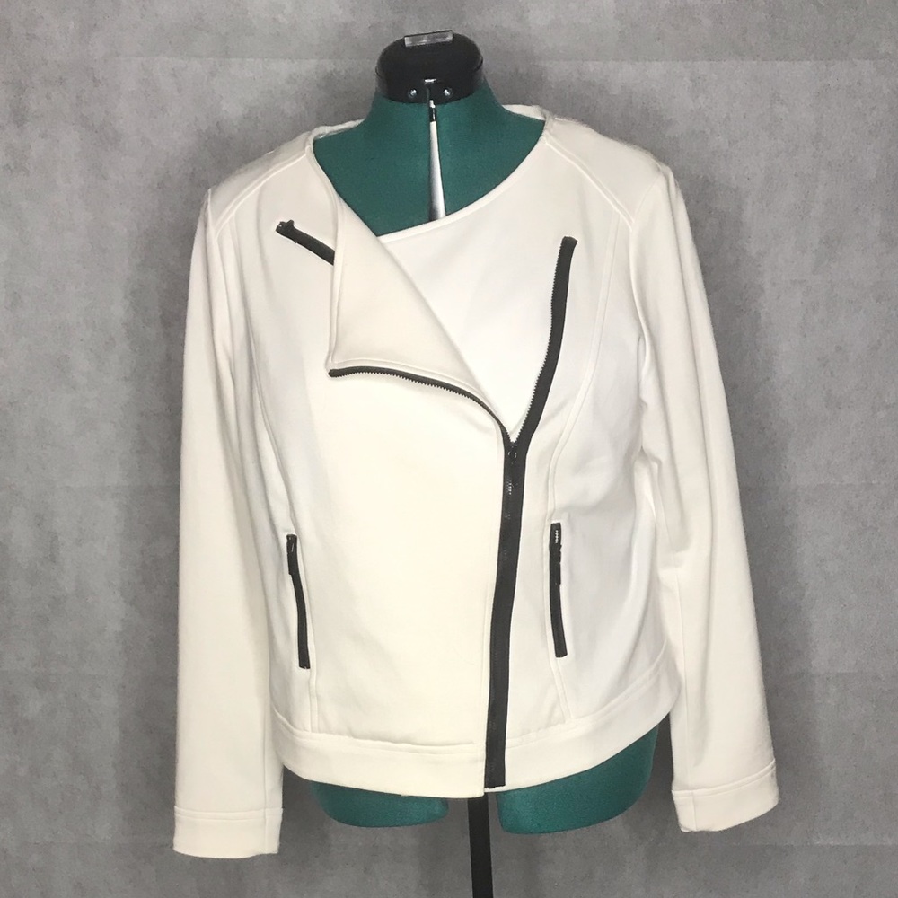 Lane Bryant size 16 soft jacket with front zipper